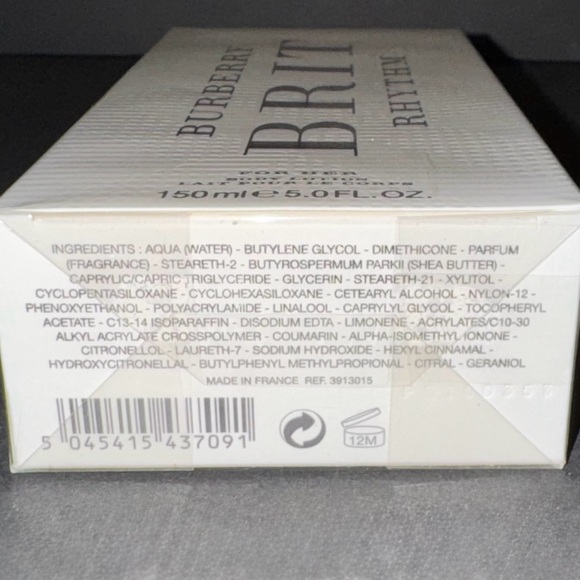 NEW, Burberry Brit “Rhythm” For Her Body Lotion, 5 Oz (150ml) - Picture 8 of 8
